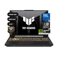 Laptop Asus TUF Gaming F16 16" Window 11 Home Intel Core 5 8GB 512GB SSD 210H